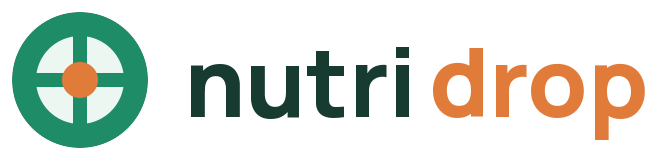 nutridrop — logotipo